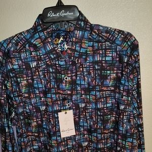 Robert Graham, Medium, Multi-color dress shirt